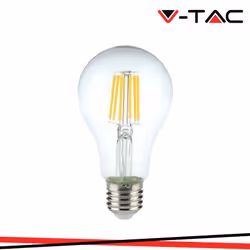 LED Lampadina 10W Filamento E27 A60 Clear Cover 4000K SKU: 214411 : VT: VT-1981-N Caratteristiche del prodotto .80% di consum ...