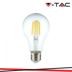 Led lampadina 10W filamento E27 A60 clear cover 4000K - Luce naturale
