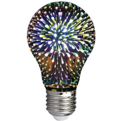 VT-2203 Lampadina led effetto 3D 3W E27 A60 bianco caldo 3000K filamento in vetro cromato - sku 212704 - V-tac
