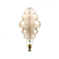 Lampadina led E27 8W S200 Doppio Filamento Oscurato 1800K Dimmerabile - V-tac