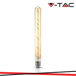 Led lampadina 5W T30 E27 filamento amber 2200K - Luce calda