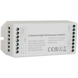 VT-2435 Amplificatore per Strip led 5 Canali rgb 12V - 24V sku 2914 - V-tac