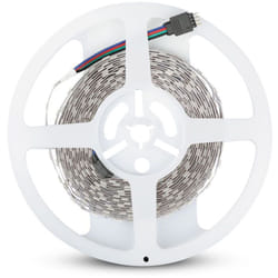V-tac - Kit per Strip led SMD5050 10W/m Bobina 5m 60 LED/m con Telecomando e Alimentatore rgb Dimmerabile IP20
