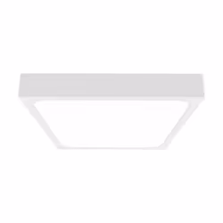 Luce a cupola a LED da 30 W 6500k quadrati, cornice bianca IP44