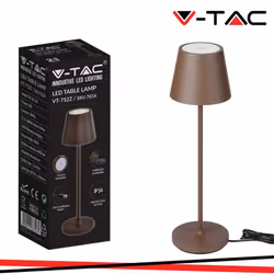 2W LED Lampada da tavolo (4400mA Battery) IP54 Corten Body 3000K SKU: 7654 : VT: VT-7522-C Specifiche tecniche : Informazione ...