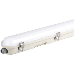 V-tac - pro plafoniera led 48W chip samsung IP65 120lm/w 150cm copertura satinata/corpo bianco 6400k M-Series sku 2120214