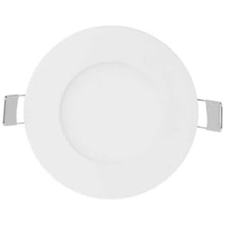 V-TAC VT-307RD Mini Pannello LED 3W da incasso rotondo 130LM 120° con alimentatore luce bianco caldo 3000k - sku 216292