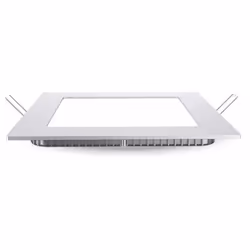 Pannello a LED da incasso quadrato 6W luce bianco freddo 6400K + alimentatore (Driver) Mod. 214865 Fascio luminoso 120 - 490l ...
