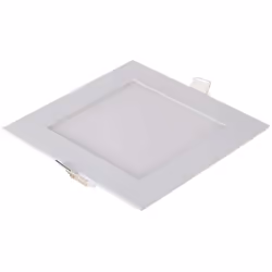 Pannello a LED da incasso quadrato 12W luce bianco freddo 6400K + alimentatore (Driver) Mod. 214868 Progettato per controsoff ...