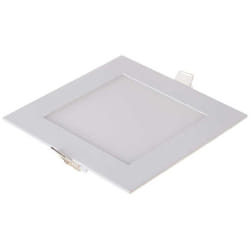 V-TAC VT-1207 mini pannello LED da incasso quadrato 12W con alimentatore luce bianco freddo 6400k sku 214868
