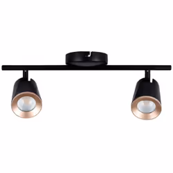 V-TAC Faretto LED da Muro Doppio 12W con Testa Orientabile Colore Nero 3000K IP20 Codice Prodotto: SKU 218255 (VT-812) Questo ...