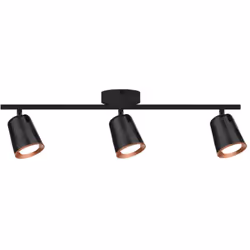 V-TAC Faretto LED da Muro Triplo 18W con Testa Orientabile - Nero 3000K SKU: 218259 Codice Famiglia: VT-818 Marchio: V-TAC Ga ...