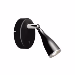 Lampada applique LED da parete 4,5W luce bianco caldo 3000K . Struttura dal design moderno ed elegante, realizzato in materia ...