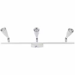 Lampada applique LED da parete 3x4.5W (tripla testa) luce bianco caldo 3000K . Struttura dal design moderno ed elegante, real ...