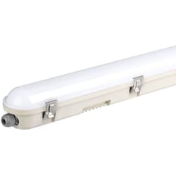 V-tac - Plafoniera led Chip Samsung 36W 120LM/W 120cm Con Sensore, Satinata 6400K