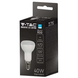 Pro VT-250 Lampadina led E14 R50 faretto 4.8W chip samsung bianco naturale 4000K - sku 21139 - V-tac