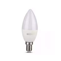 Lampadina led smart C37 V-tac E14 4,5W RGB+2700K+6500K- 212754 RGB+2700K+6500K Lavora con Ok Google, Alexa Controllo dimmerab ...