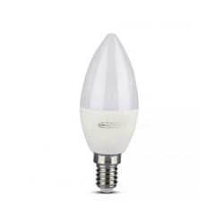 Smart light VT-5114 lampadina led E14 WiFi 4.5W candela dimmerabile RGB+3IN1 gestione alexa google - 212754 - V-tac