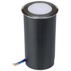 V-tac - VT-1151 Faretto calpestabile segnapasso led interrato 1W bianco freddo 6400K rotondo in alluminio silver IP67 - sku 211464