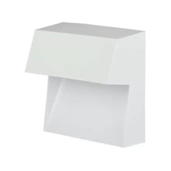 Faretto led segnapasso a plafone da esterno quadrato vtac bianco 4000k