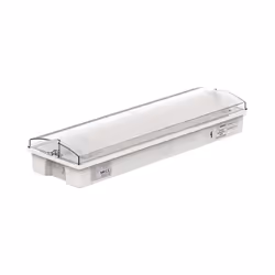 Luce di uscita di emergenza a LED da 3W con pulsante di self test 6400K
