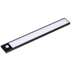V-tac - Lampada led da Armadio Ricaricabile 2W Sensore pir Nero 40cm 4000K IP20