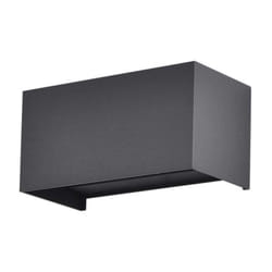 V-TAC Lampada LED Muro 24W 110LM/W Doppio Fascio Regolabile Colore Nero 4000K IP65