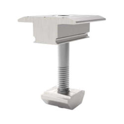 V-tac - morsetto centrale per fissaggio pannello solare in alluminio montaggio impianto fotovoltaico set 8pz - sku 11389