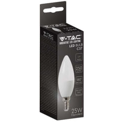 VT-2323 Lampadina led candela smd 2.9W E14 bianco naturale 4000K sku 2985 - V-tac