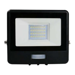 V-tac - Smart Home VT-5191S Faro led sensore movimento 10W wifi RGB+3in1 cambia colore dimmerabile gestione smartphone alexa google - sku 3027