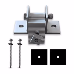 V-TAC Supporto Anteriore Regolabile per il Montaggio di Moduli Fotovoltaici - Vista aggiuntiva 3
