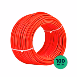 V-TAC Cavo Solare 4 mmq Colore Rosso 100 Metri, colore Rosso - Vista aggiuntiva 2