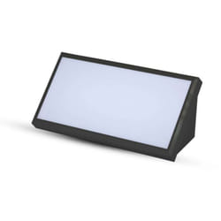 Lampada led da Muro Angolare 20W Colore Nero 4200K IP65 - V-tac