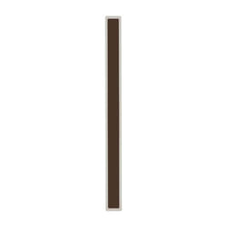 Lampada LED da Muro 17W Colore Corten 85x54x625mm Fascio 360° 4000K IP65