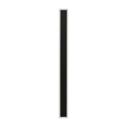 Sku6830 vt-11117-b - 17w lampada led da muro colore nero 3000k ip65