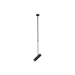 V-tac - Portafaretto led a Sospensione GU10 Corpo in Alluminio Nero D:60220MM