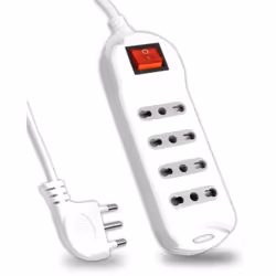 Descrizione V-TAC Ciabatta Multipresa Elettrica con Interruttore e Cavo da 1,5 Metri - 4 Prese 10/16A Bipasso 2P+T - Con Spin ...