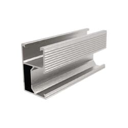 V-TAC Profili in Alluminio Argento per Moduli Fotovoltaici Lunghezza 2m 4pz, colore Argento