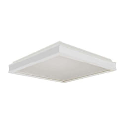 V-tac - Lampadario led Quadrato 48W con Montaggio a Plafone Dimmerabile triac Colore Bianco 4000K