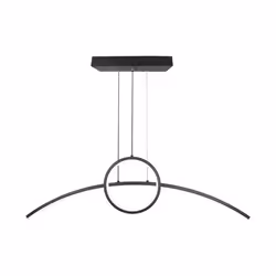 Sku6933 vt-7766 - 36w led lampadario di design a sospensine nero 4000k