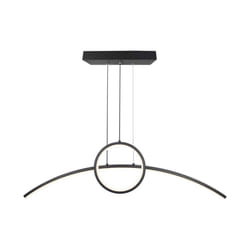 Sku6933 vt-7766 - 36w led lampadario di design a sospensine nero 4000k