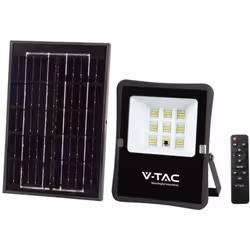 Faro LED per esterno di alta qualità con alimentazione solare, progettato per offrire un'illuminazione potente e affidabile.  ...