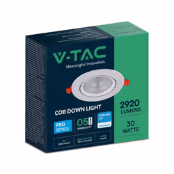 Downlight LED da 30 W Samsung Chip 6400K