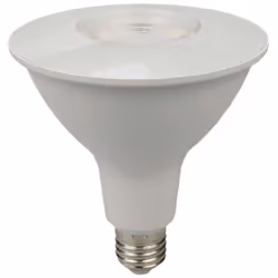 Lampada Chip LED Samsung SMD 12.8W E27 40 930LM luce bianco freddo 6500K. Forma Bulbo "PAR38" in materiale termoplastico con ...