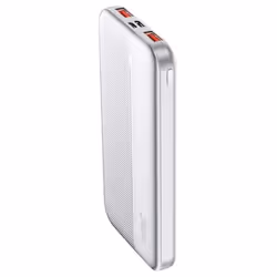V-TAC Accessori digitali Power Bank 10000mAh, Ricarica Rapida PD 22.5W, USB-A, USB Type-C, Micro USB, Bianco. Acquistalo subi ...