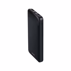 V-TAC Power Bank 10000mAh, Ricarica Rapida PD 22.5W, USB-A, USB Type-C, Micro USB, colore Nero