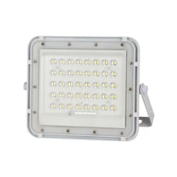 V-TAC Faro LED con Telecomando e Pannello Solare 6W 4000K IP65, colore Bianco
