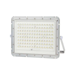 V-TAC Faro LED con Telecomando e Pannello Solare 20W 4000K IP65, colore Bianco