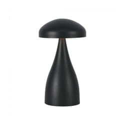 V-tac - Lampada led da Tavolo 1W con Batteria 800mAh Ricaricabile usb c Colore Nero in Metallo Touch Dimmerabile 3in1