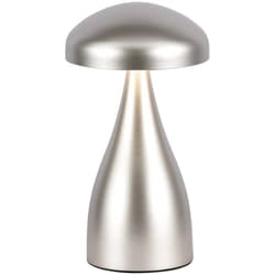 V-tac - Lampada led da Tavolo 1W con Batteria 800mAh Ricaricabile usb c Colore Champagne in Metallo Touch Dimmerabile 3in1